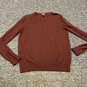 H & M Maroon Merino Wool Sweater sz. L